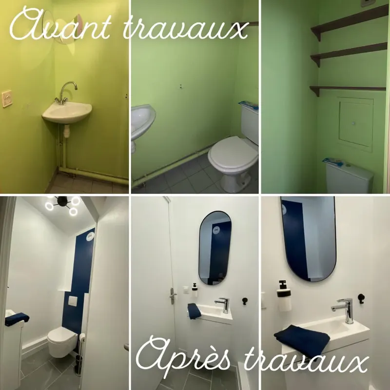 Rénovation WC, Sanitaire