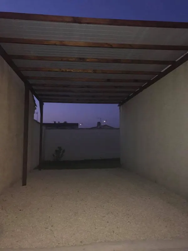 Carport bois, Espaces extérieurs