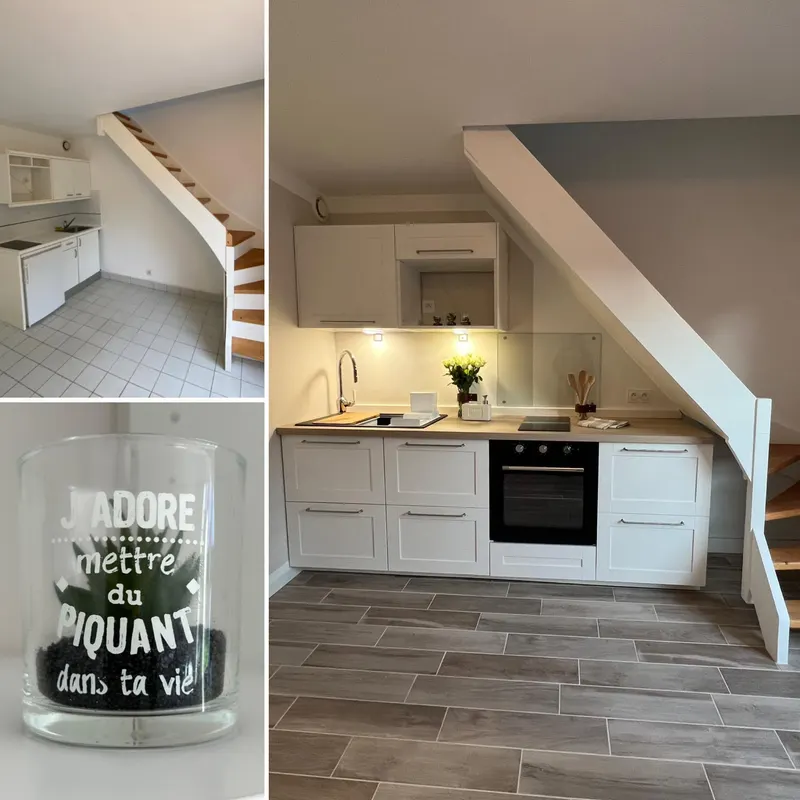 Rénovation cuisine - Avant et après, Cuisine