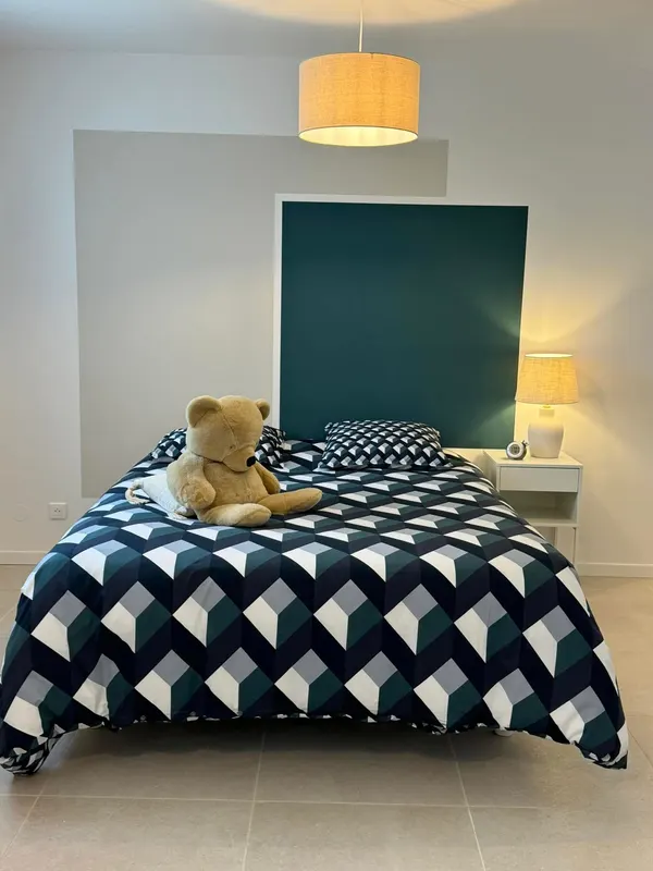 Agrandissement et relooking chambre, après les travaux