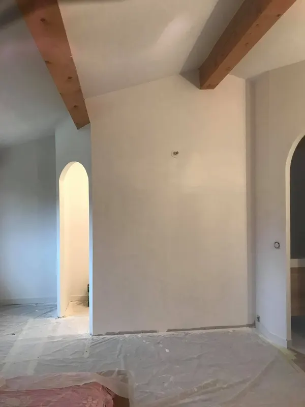 Cloison pour espace dressing, Aménagement