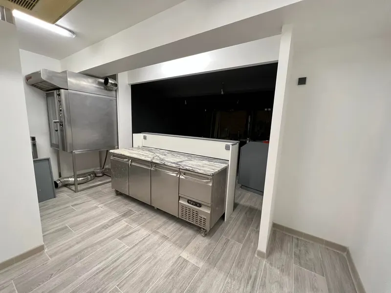 Atelier patisserie , après les travaux