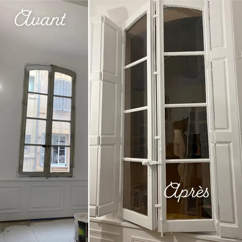 Remplacement de fenêtre, Menuiserie