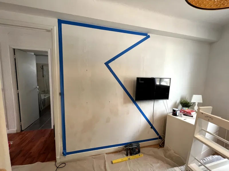 Création espace Bébé , avant les travaux